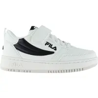 FILA Rega Nf Velcro Kids White-black Talla: 35 | Calzado Outlet | Unisex | Blanco