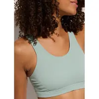 Bonprix Top de bikini verde claro