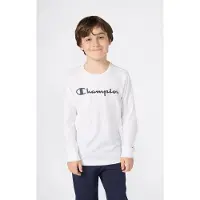 Champion Camiseta azul oscuro / blanco