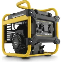 Powerplus Generador inversor de 1000W, tecnología inversora AVR -