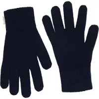 GOBI Cashmere Guantes con dedos 'Essential Knit Cashmere Gloves' navy
