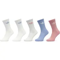 Adidas adidasCalcetines clásicos Trefoil Cushion 46-48 Chalk Blue / Wonder Mauve / Off White Unisex