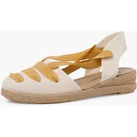 Pisamonas Sandalias mostaza