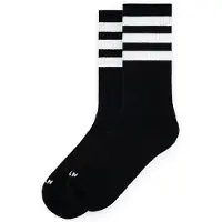 American Socks Calcetines 'Back in Black II' negro