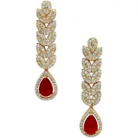 Avant Garde Pendientes 'Virethra' oro