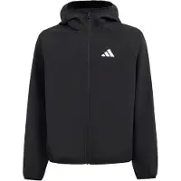 Adidas Chaqueta de montaña ' Kids Multi CLIMAWARM Softshell' negro / blanco