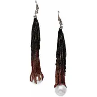 Avant Garde Pendientes 'Noréa' rojo
