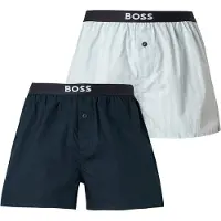 BOSS Calzoncillo boxer navy / aqua / negro / blanco