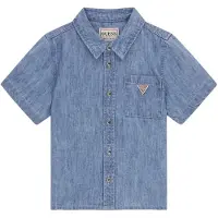 GUESS Camisa azul denim