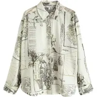 Next Blusa beige / oliva