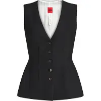HUGO Chaleco para traje 'Anena' negro