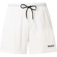 HUGO underwear Bermudas 'HAITI' negro / blanco