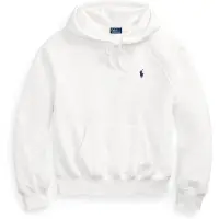Ralph Lauren para mujer. 211971698001 Sudadera de felpa Shrunken Fit blanco (L), Casual, Algodón, outlet 2026.