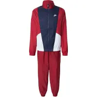 Nike Ropa para correr 'CLUB' navy / rojo rubí / blanco