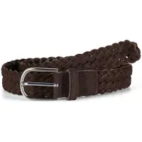 Howard London Cinturón 'Leather Belt Suede Ashley' marrón oscuro