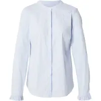 Mos Mosh Blusa 'MMMattie' azul claro / blanco