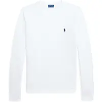 Ralph Lauren para mujer. 211B14604006 Camiseta Classic Fit de punto de algodón blanco (XXS), Casual, Manga larga, out