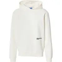 Karl lagerfeld JEANS Sudadera 'Karlism' negro / blanco