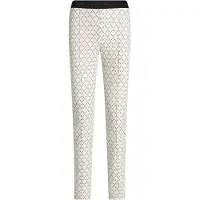 Marc Cain Leggings crema / negro / blanco