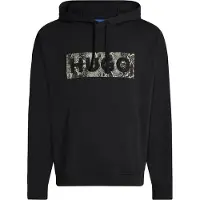 HUGO Sudadera 'Necdysis' caqui / negro