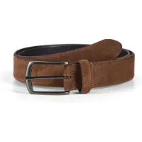 Howard London Cinturón 'Howard Suede Belt Zack Mid Brown' marrón