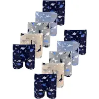 LOREZA Calzoncillo 'Jungen Boxershorts Dino' mezcla de colores