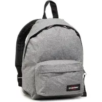 Eastpak Mochila 'Orbit' gris moteado / rojo carmesí / negro / blanco