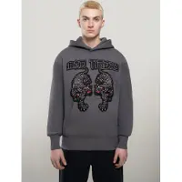 MAD TIGERS Sudadera 'Black Tigers' gris