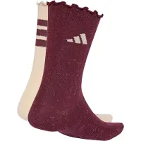 Adidas adidasCalcetines Glow (2 pares) 43-45 Crystal Linen / Maroon Unisex