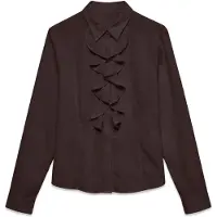 Vero Moda Blusa 'AWBIZZY' marrón oscuro