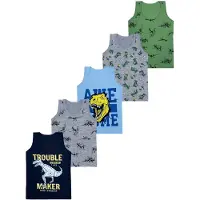 LOREZA Camiseta térmica 'Jungen Unterhemden Enes' mezcla de colores