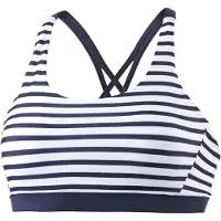 Venice beach Top de bikini 'Summer' navy / blanco