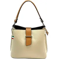 Florence Bolso de hombro beige
