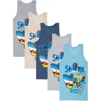 LOREZA Camiseta térmica 'Jungen Unterhemden Shark' mezcla de colores
