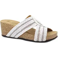 Grünland Zapatillas de casa blanco