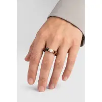 Purelei Anxiety Tiger‘s Eye Pearl Ring Mit Perle Gold / M/l Talla: S-M | Anillos Outlet | Mujer | Blanco