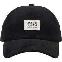 Scotch & Soda Unisex S&s Corduroy Adjustable Cap Green Talla: OS | Sombreros Outlet | Unisex | Verde