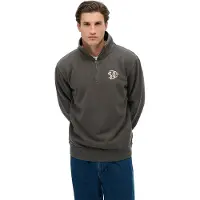 Superdry Jersey Con Media Cremallera Athletic