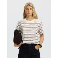 Selected Camiseta borgoña / offwhite