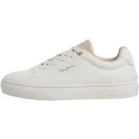 Pepe Jeans Zapatillas deportivas bajas 'Camden Bright W' beige / blanco