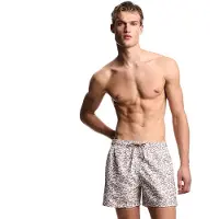 Emporio Armani para hombre. EM000583_AF20440 Bañador Allover rosa (S), Beachwear, Poliéster, outlet 2026.