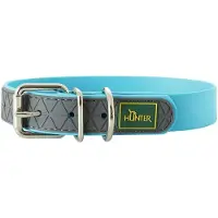 Hunter - Collar Convenience - Collares para perro size Halsumfang 47-55 cm - Breite 2,5 cm, turquoise