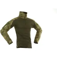 Invadergear Camiseta De Manga Larga Combat