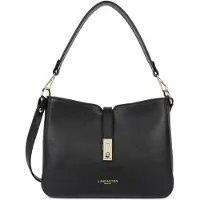 LANCASTER PARIS Messenger 'Lancaster Sac besace Zippé L Milano Horizon Noir' negro