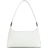 LANCASTER PARIS Bolso de mano 'Lancaster Sac à main Zippé M Suave Ace Blanc Cassé' blanco