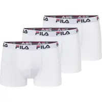 FILA Calzoncillo boxer rojo fuego / negro / blanco