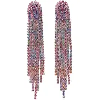 Avant Garde Pendientes 'Wilmama' mezcla de colores