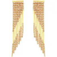Avant Garde Pendientes 'Violeta' oro