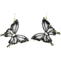 Avant Garde Pendientes 'Evaia' negro
