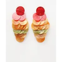Avant Garde Pendientes 'Carmenra' mezcla de colores